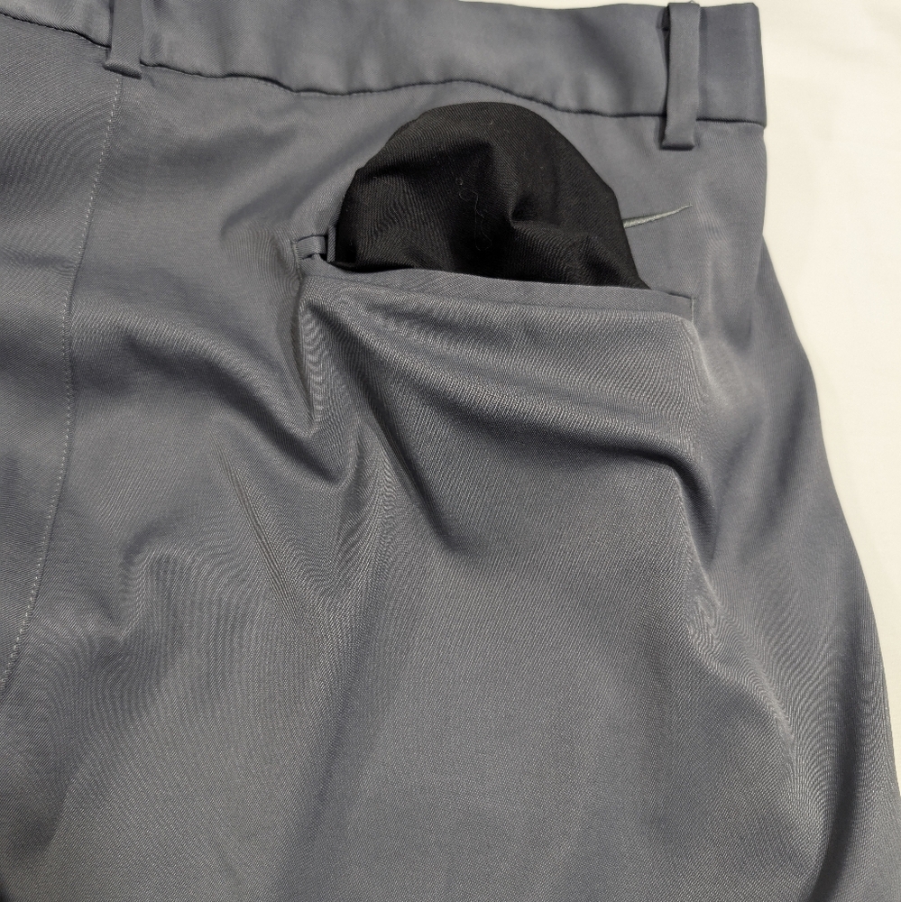 Nike Golf‎ Shorts Flat Front Chino Gray Size 36 Men's 10" inseam - Picture 6 of 8
